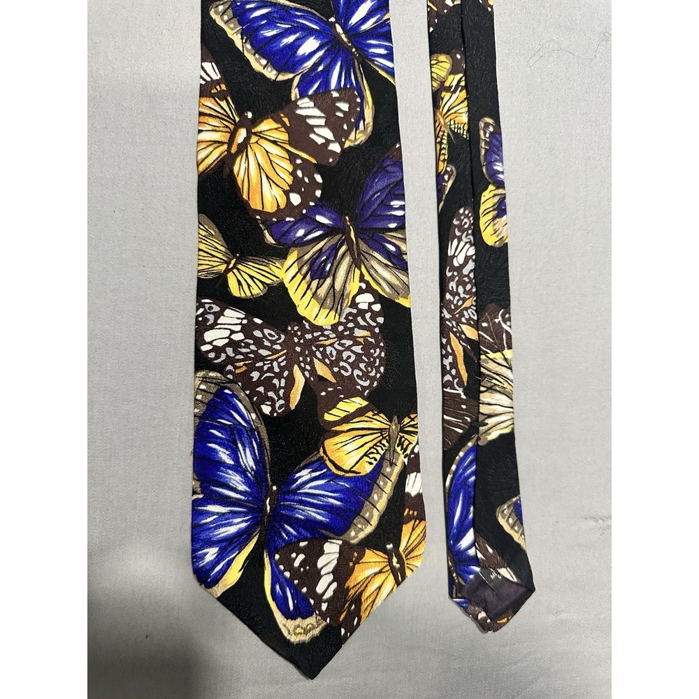 VTG WWF Monarch Butterflies Necktie Design 217